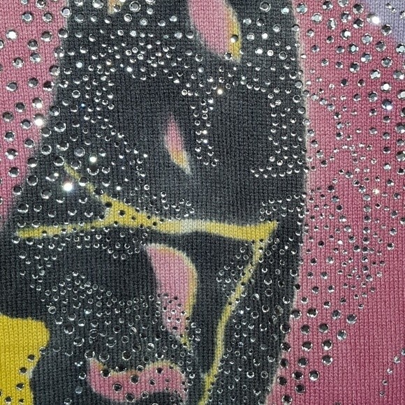 Bacca da Silva embellished cashmere sweater NWT L - Picture 1 of 8